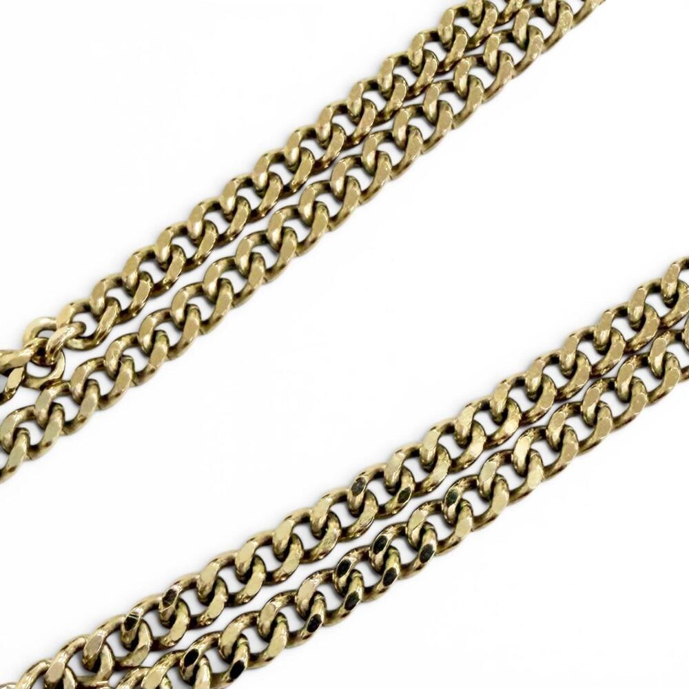 CHANEL Gold Logo Necklace - Picture 7 of 10